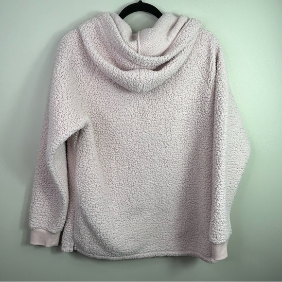PINK Victorias Secret Sherpa pullover size small - Picture 2 of 9